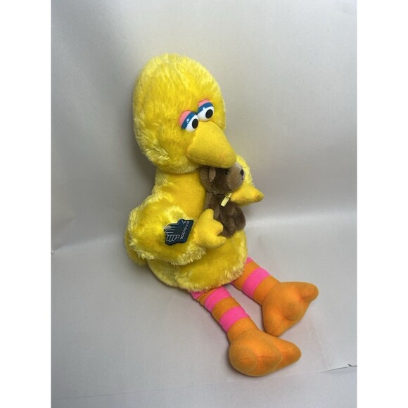 Applause Sesame Street Bigbird Holding Teddy Brahms Lullaby Music Shelf Sitter - Picture 5 of 13